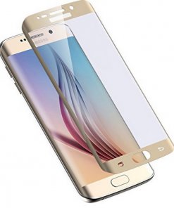محافظ صفحه شیشه ای رنگی سامسونگ Samsung S6 Edge Plus
